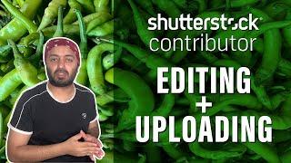How to Upload Green Chili Photo on Shutterstock Contributor | Hindi/Urdu
