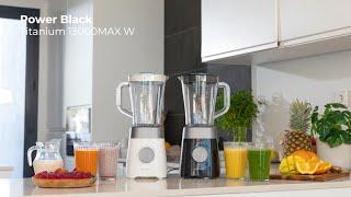 Jug blender Power Black Titanium 1300MAX B W Blender