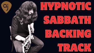 Hypnotic Black Sabbath Style Guitar Backing Track | 4 MINUTE BUILD (E Minor)