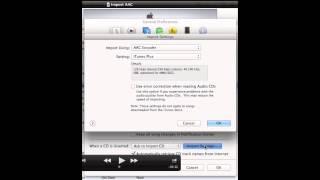 How to Setup iTunes AAC Encoder Create AAC Version