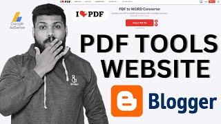PDF Tool Website For Blogger | Tool Website Script | Tool website Blogger 2024| Tools Script Blog