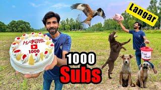 Fan K 1000 Subscribers Done! Stray Dogs K Sath Party! 