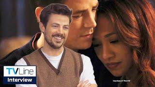 Grant Gustin Celebrates Candice Patton, The Flash Castmates