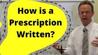 Anatomy of a Prescription: How is a Prescription Written?