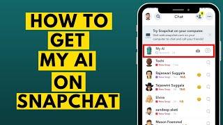 How to Fix My AI Not Showing on Snapchat | How to Get My AI on Snapchat  | My AI Missing on Snapchat