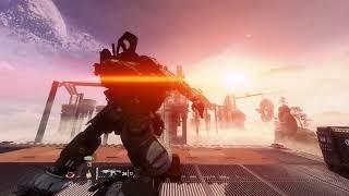 Fighting BT-7274 in Titanfall 2