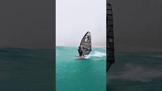 I went Slalom Windsurfing in heavy Seas! 