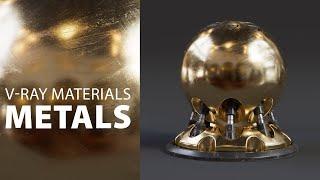 How To Create Realistic Metal Materials in V-Ray for 3ds Max