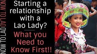 Want to Start a Relationship with a Lao Lady? There's Something You Need to Know First! | Now to Lao