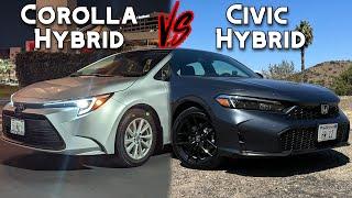 Honda Civic Hybrid Vs Toyota Corolla Hybrid -- Which Should You Buy??