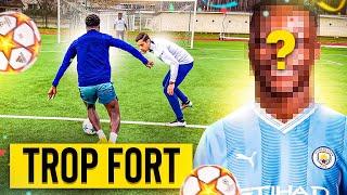 J'AFFRONTE UN DES MEILLEUR JOUEUR PRO AU FOOT (Il est trop fort)