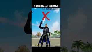 Chrono Character Removed  Free Fire Chrono Remove & Remain As Microchip #srikantaff