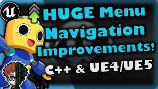Menu Navigation Improvements | How To Make YOUR OWN Fighting Game | UE4/UE5 & C++ Tutorial, Part 235