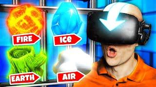 Mastering ALL THE ELEMENTS To ESCAPE VR PRISON (Funny Prison Boss Virtual Reality Gameplay)