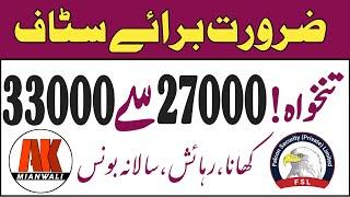 Jobs in karachi | security guard job / security guard ki naukari | Job vacancy 2023 | Ak Mianwali/J6