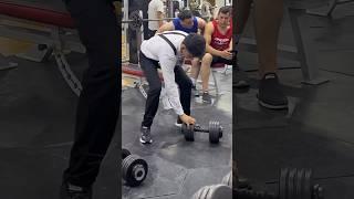 schoolboy prank at gym