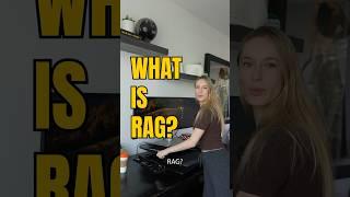 What is RAG? Tech explained simply #tech #technology