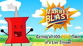 Streaming All Gold Times in Marble Blast Gold!