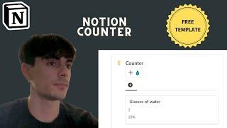 Take Your Notion Skills to the Next Level: Creating a Counter | 2023 Tutorial (New Button Feature)