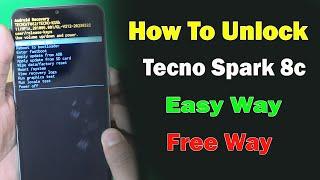 Tecno Spark 8C Hard Reset  | Tecno Spark 8C Hard Reset Not working | Tecno Mobile ka lock Kaise Tode