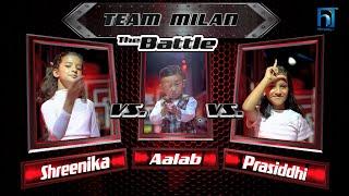 Shreenika Vs Aalab Vs Prasiddhi "Mohani Lagla Hai" | The Voice Kids Season 3 - 2024