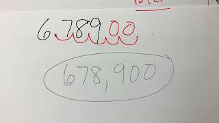 Using Scientific Notation (3)