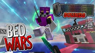Moonwalking In BEDWARS With Keyboard & Mouse SOUNDS