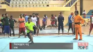 Bangladesh wushu training...  news