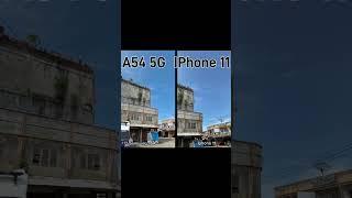 Samsung A54 5G vs iPhone 11 Camera test.