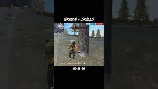 Groza + Skills 🩸 New Rank Season  Garena Free Fire  #ajjubhaifacereveal #tgrnrz #freefire #shorts