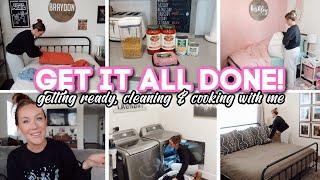 GET IT ALL DONE // cleaning, getting ready + easy dinner recipe!