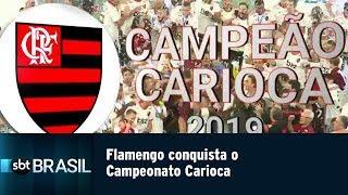 Flamengo conquista o Campeonato Carioca | SBT Brasil (22/04/19)