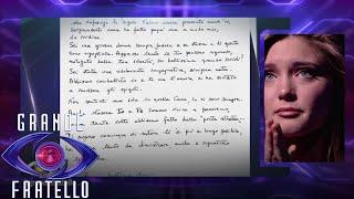 Grande Fratello - Anita Olivieri riceve una lettera da parte della mamma