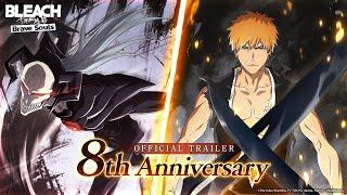 bleach brave souls 8th anniversary white and ichigo gameplay