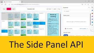 Discover the Side Panel API for PWAs