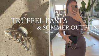 TRÜFFEL PASTA & SUMMER OUTFITS | VLOG NO 28