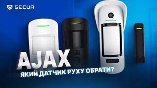 Який ДАТЧИК РУХУ обрати? AJAX | Secur.ua