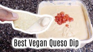 How to make the BEST vegan Queso Dip!!! Plant Based Cheese Dip