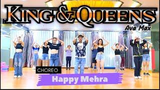 Ava Max -  King & Queens | Zumba Fitness | Happy Mehra choreography