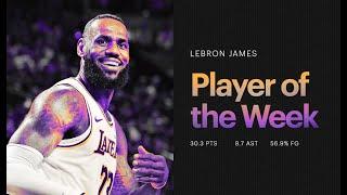 LeBron James Wins Western Conference Player of the Week (2/26/24 - 3/3/24)