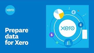 Prepare data for Xero