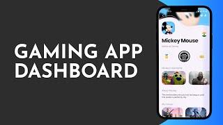 Flutter Speedcode | Gaming App Dashboard