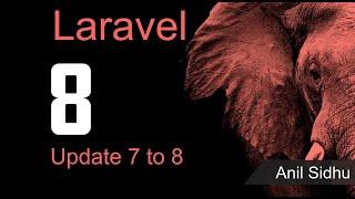Laravel 8 tutorial - update laravel 7 to 8