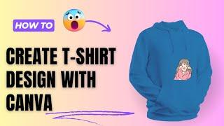 How to create T-shirt design with Canva  | Canva Tutorial