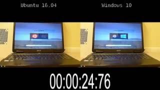 Ubuntu Vs. Windows Boot War (On an old budget laptop)