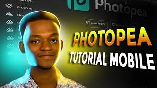 Photopea Editing Tutorial Beginners On Mobile | How To Mockup Design | Jhex Graphics