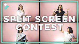 SPLIT SCREEN Video Contest | The Filmora Grow and Win Program