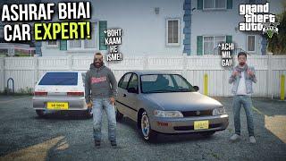 ASHRAF BHAI EXPERT OR ABID KI NEW CAR! | TOYOTA COROLLA 2001 | GTA 5 MODS PAKISTAN