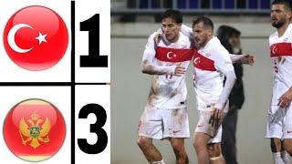 Turkey vs Montenegro 1-3 | Highlights & All goals Today - Turkey Montenegro