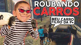 ROUB@NDO CARROS dos TR0XAS no GTA RP  (Paulinho o LOKO)